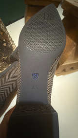 Rothy's The High Point Heel Sparrow Herringbone - Image 4