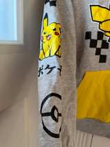 Pokemon Pikachu Kids Hoodie 10/12 Japanese Pokeball Long Sleeve Shirt - Image 3