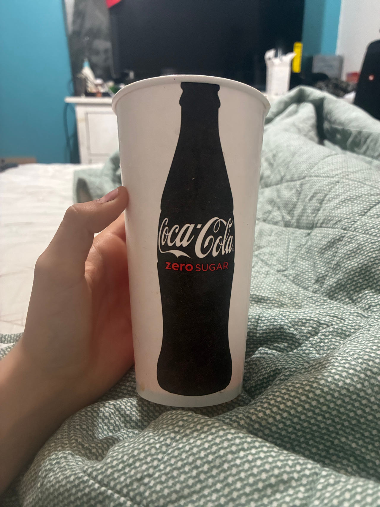 Coca-Cola Zero Sugar Paper Cup
