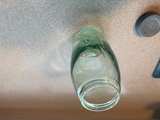 Mason's Patent Half Gallon Green glass error Canning Jar - Image 6