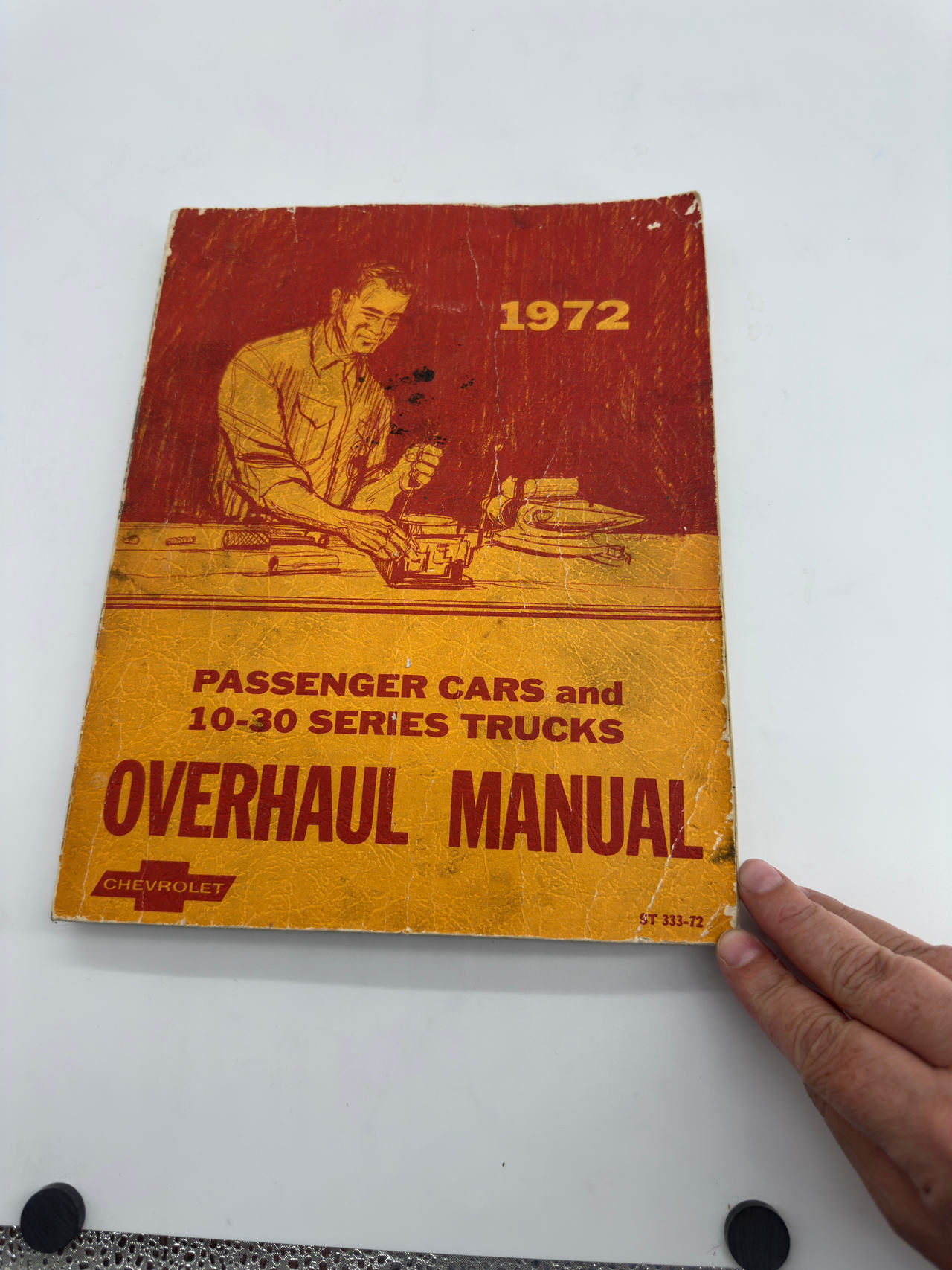 1972 Chevrolet Passenger Cars and 10-30 Series Trucks Overhaul Manual