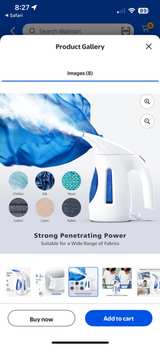 Handheld Garment Steamer - Image 5