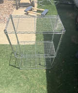 3-Tier Chrome Wire Shelving Unit - Image 1