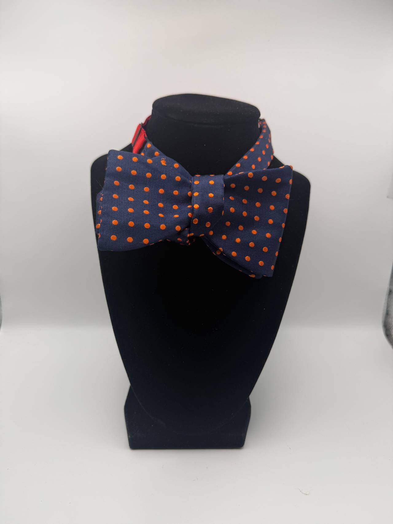 Turnbull & Asser Silk Polka Dot Bow Tie