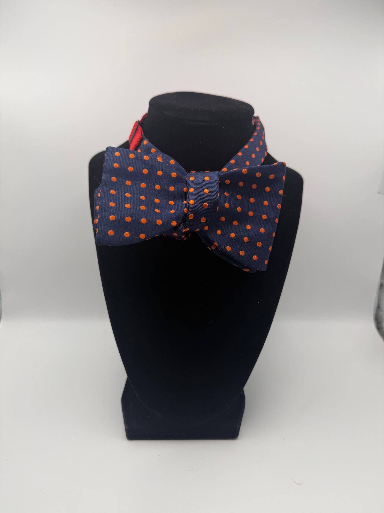 Turnbull & Asser Silk Polka Dot Bow Tie