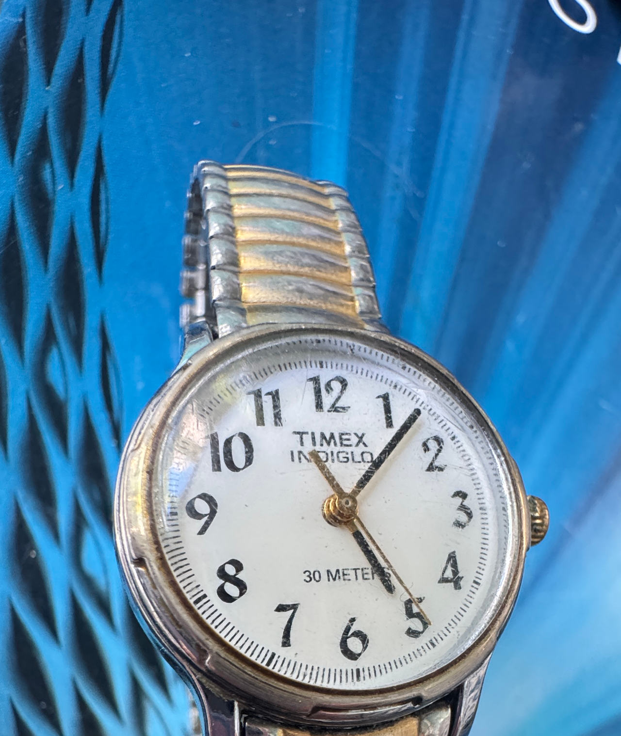 Timex Easy Reader Indiglo Two-Tone Expansion Band Watch