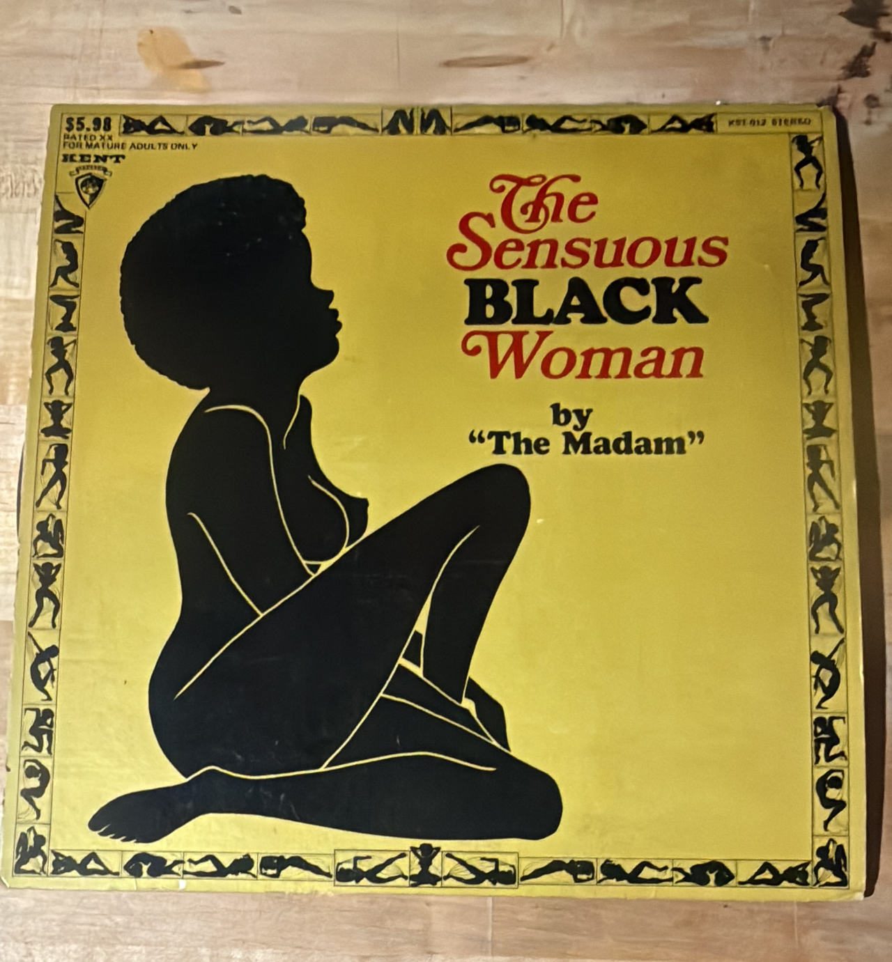 The Sensuous Black Woman by "The Madam" Vinyl Record
