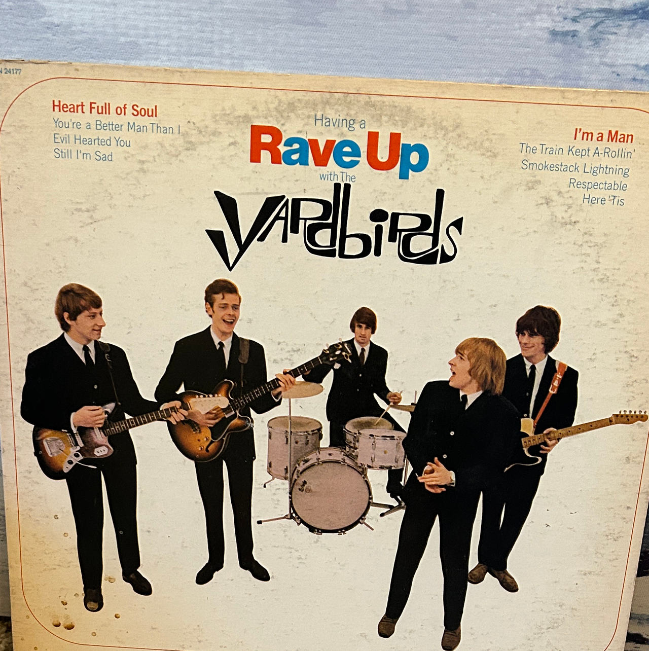Having a Rave Up with The Yardbirds Vinyl LP