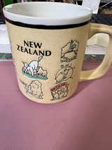 Vintage New Zealand Souvenir Coffee Mug - Image 1