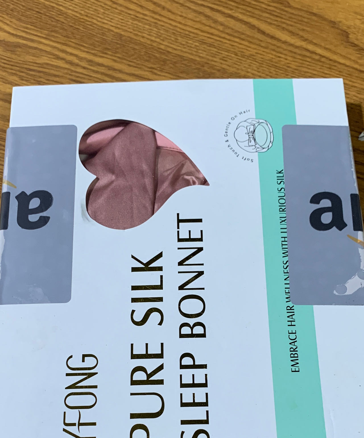 YFONG Pure Mulberry Silk Sleep Bonnet