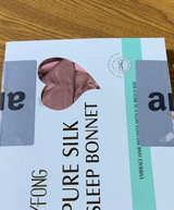 YFONG Pure Mulberry Silk Sleep Bonnet - Image 1