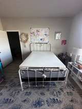 Antique Vintage Brass Bed Frame with 2023 Mattress and Bedding - Image 5