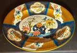 Daher Decorated Ware Oval Floral Tin Tray - Image 1