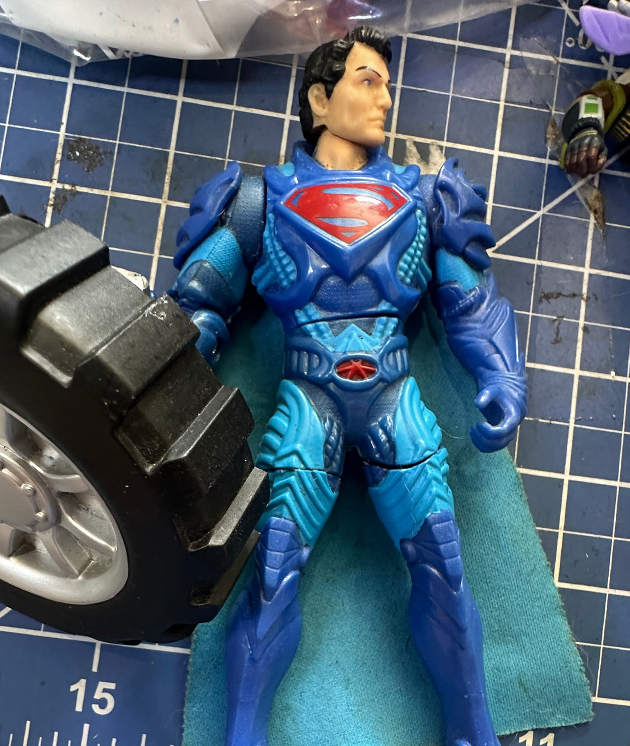 Mattel Man of Steel Power Attack Superman Action Figure