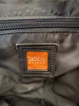 Latico NJUSA Black Leather Tote Travel Bag - Image 2