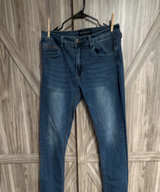 Men's Free Planet Blue Denim Jeans 33/32 - Image 1