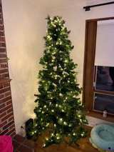 National Tree Company 6.5 ft Pre-Lit Slim Artificial Christmas Tree - Image 2