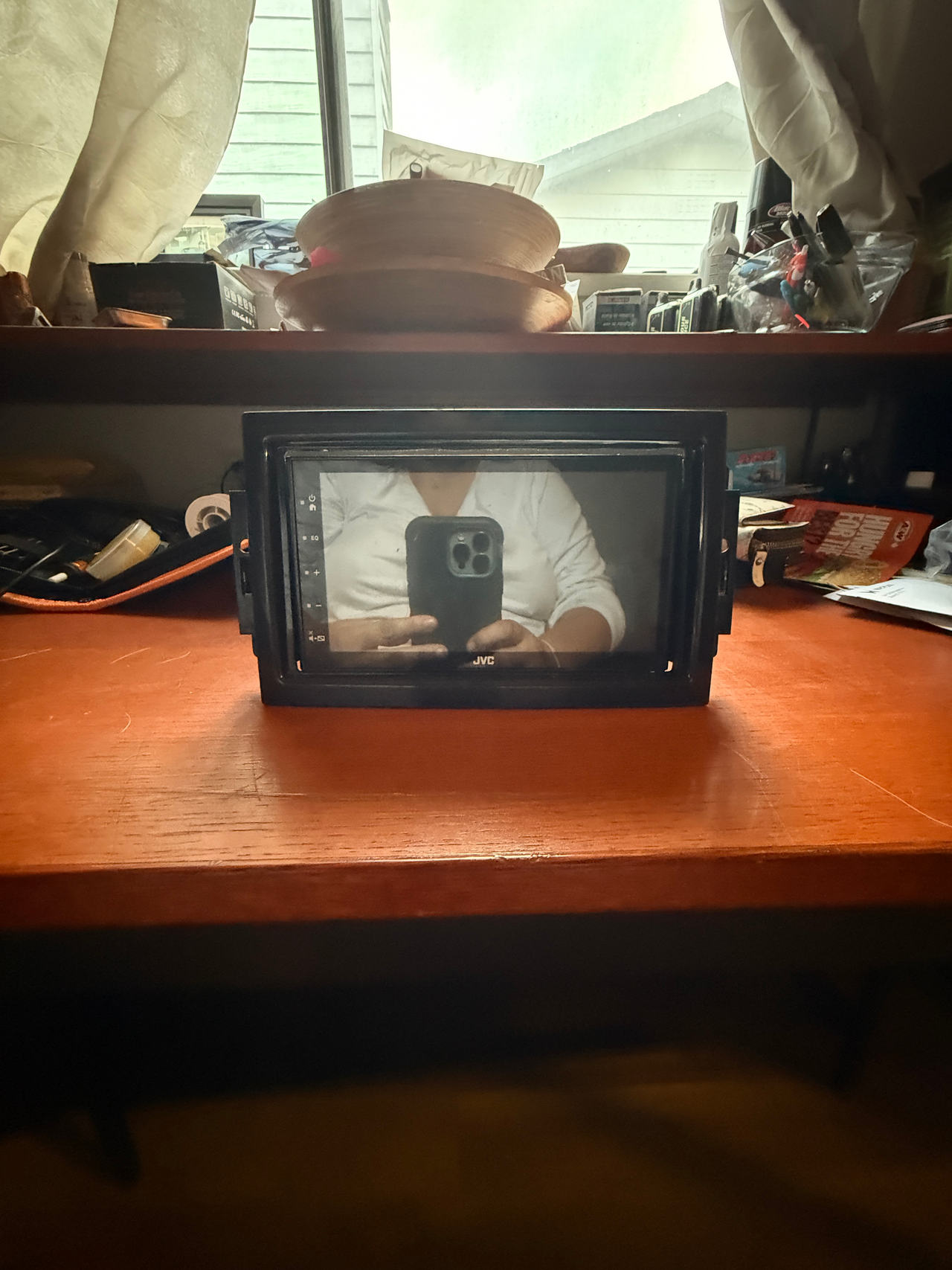 JVC Double DIN Car Stereo