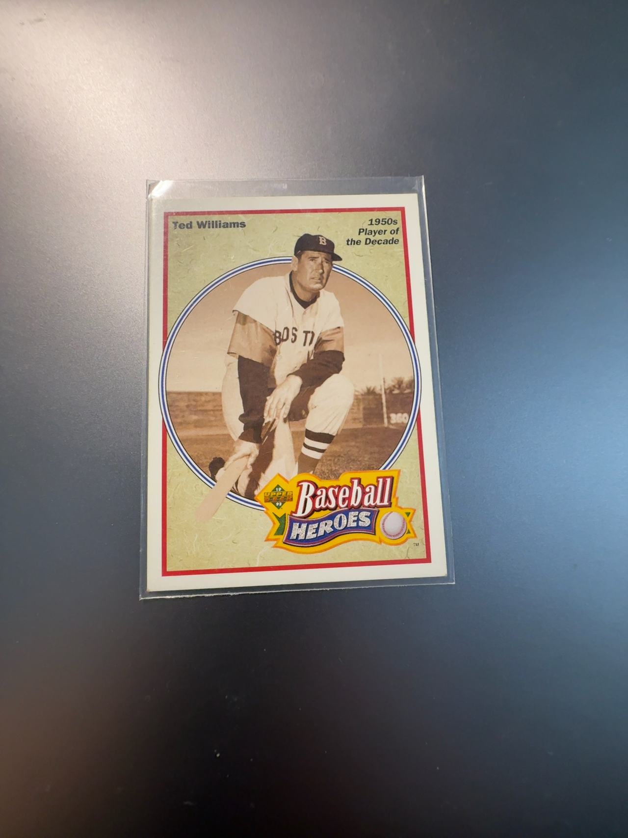 Upper Deck Ted Williams 1992 Baseball Heroes #33