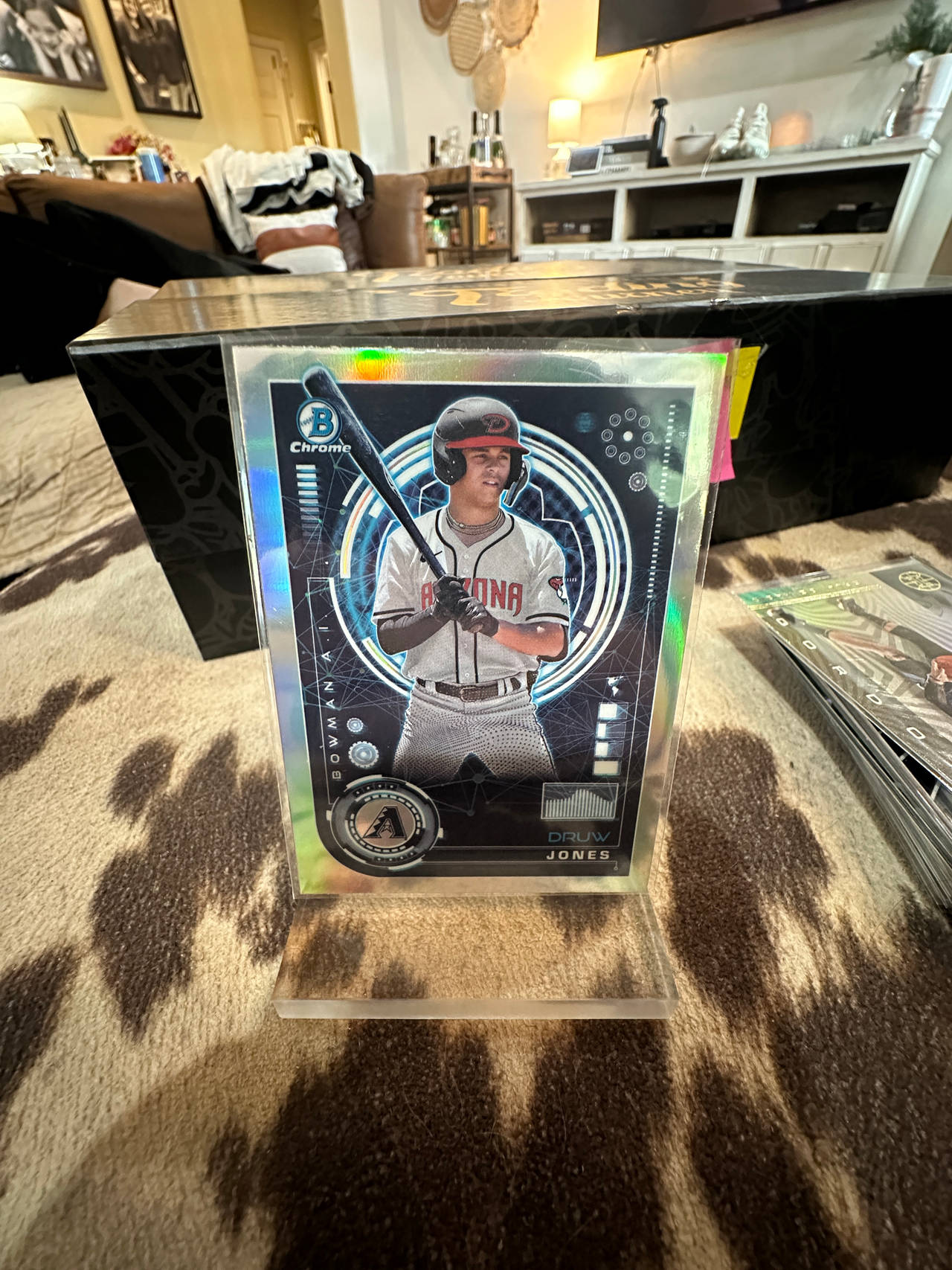 Bowman Chrome Druw Jones Baseball Card