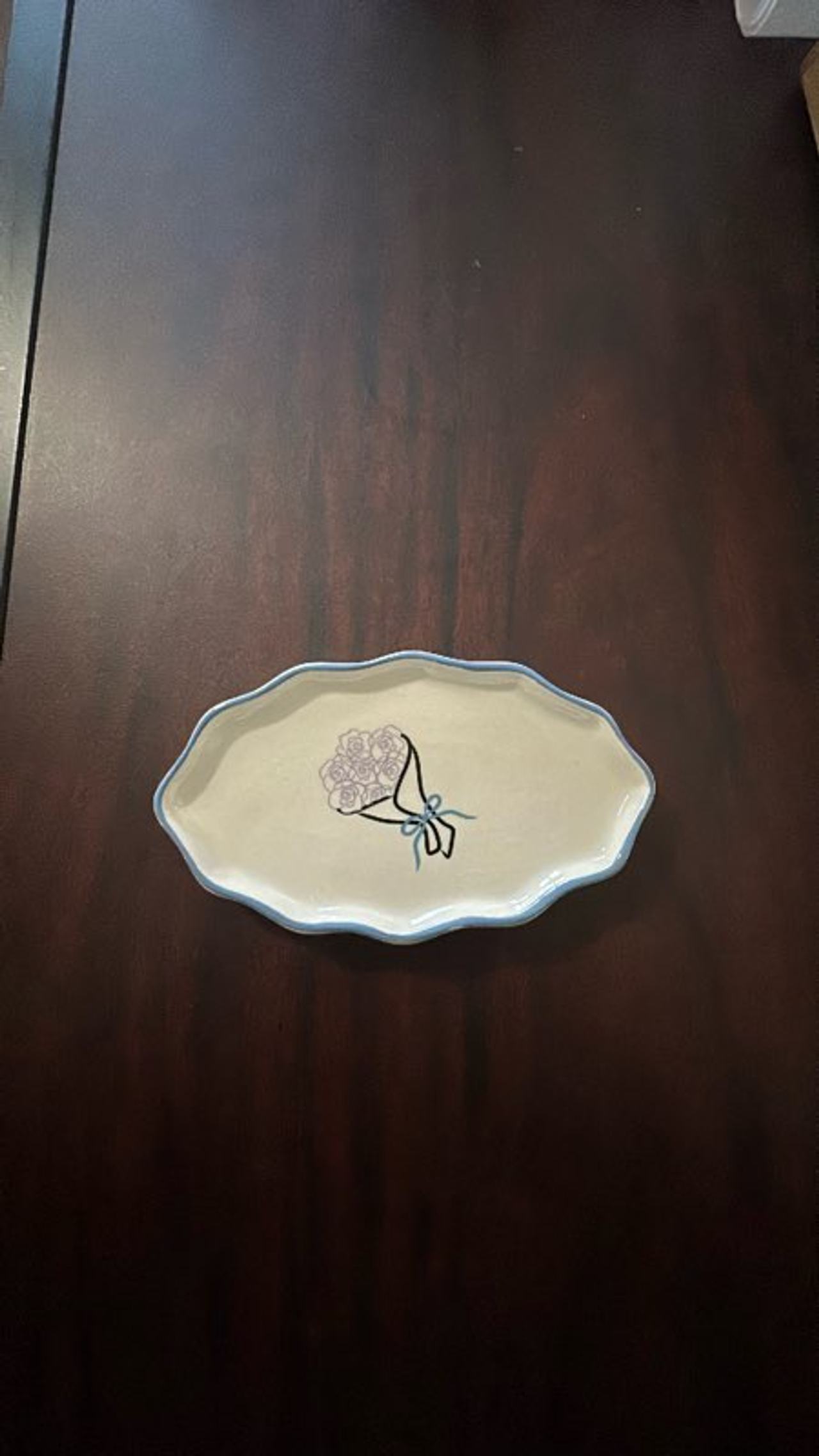 ceramic decorative dish