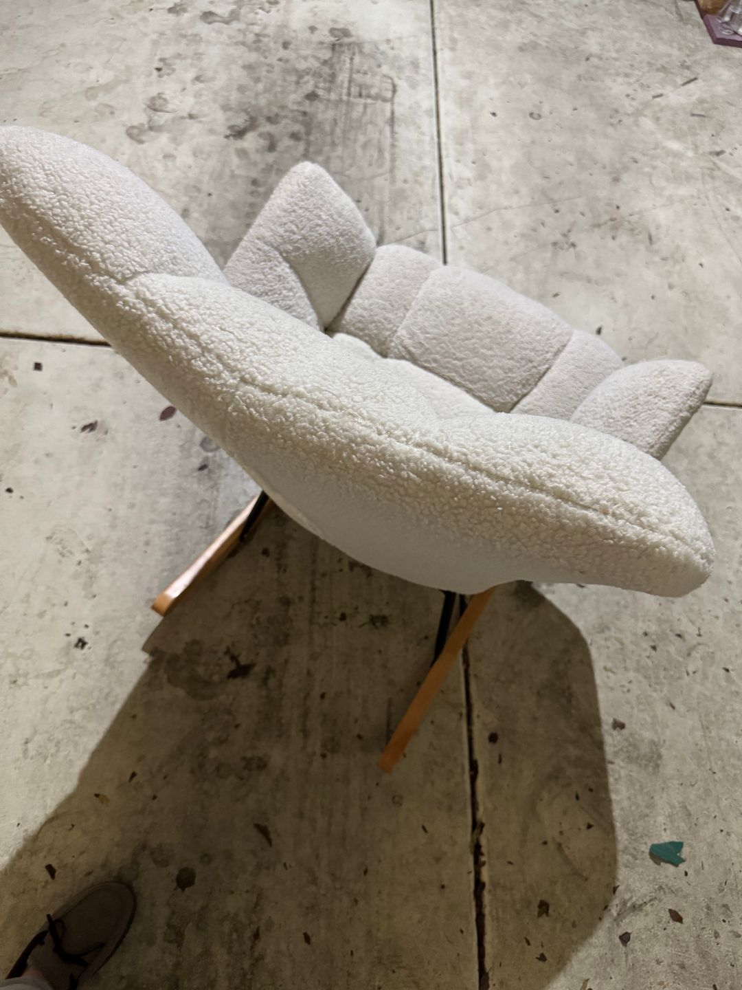 White Rocking Chair