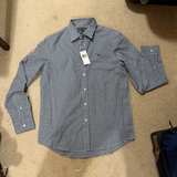 Michael Kors Men's Gingham Long-Sleeve Shirt - Image 1
