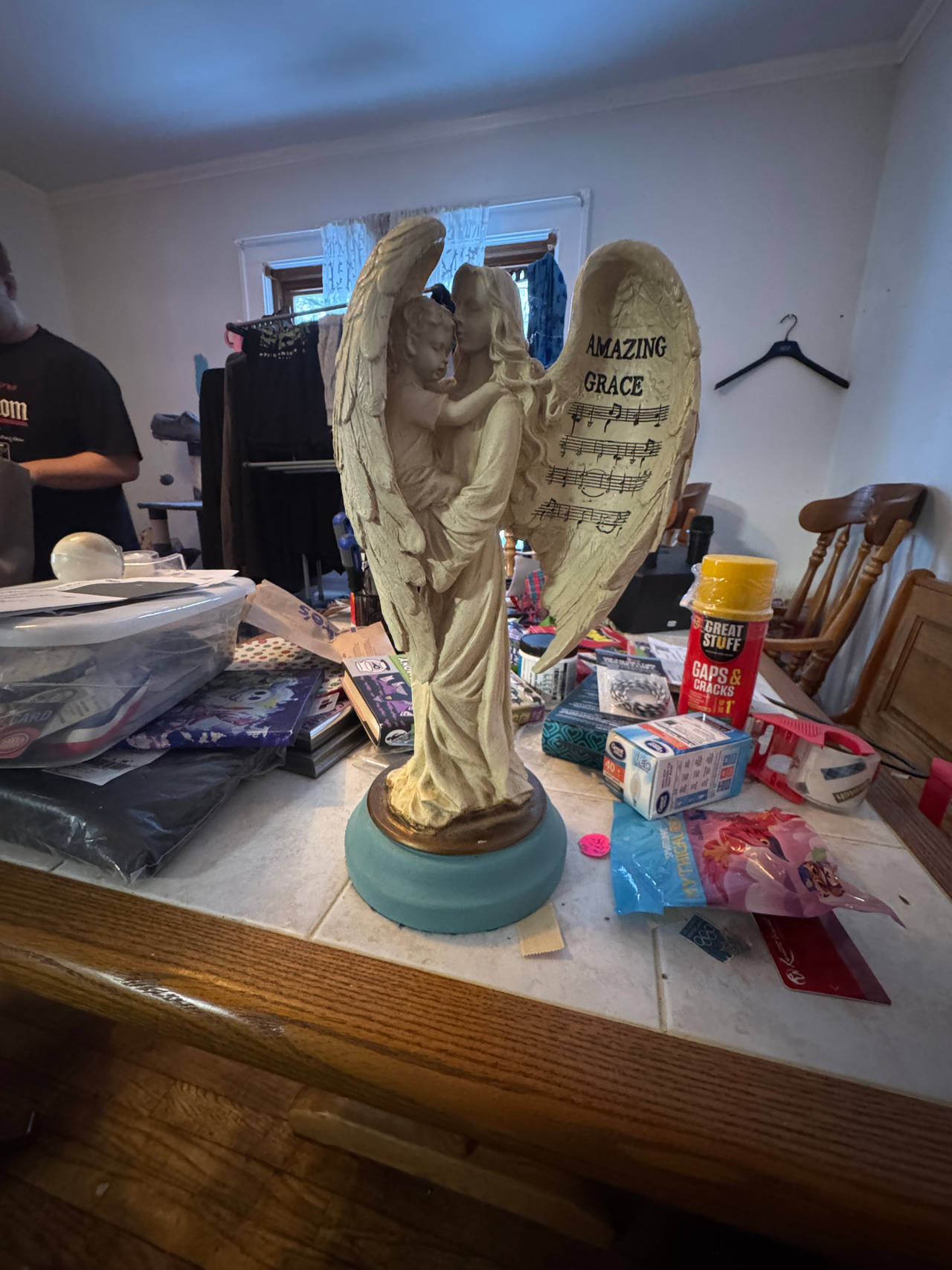 Amazing Grace Musical Angel Figurine