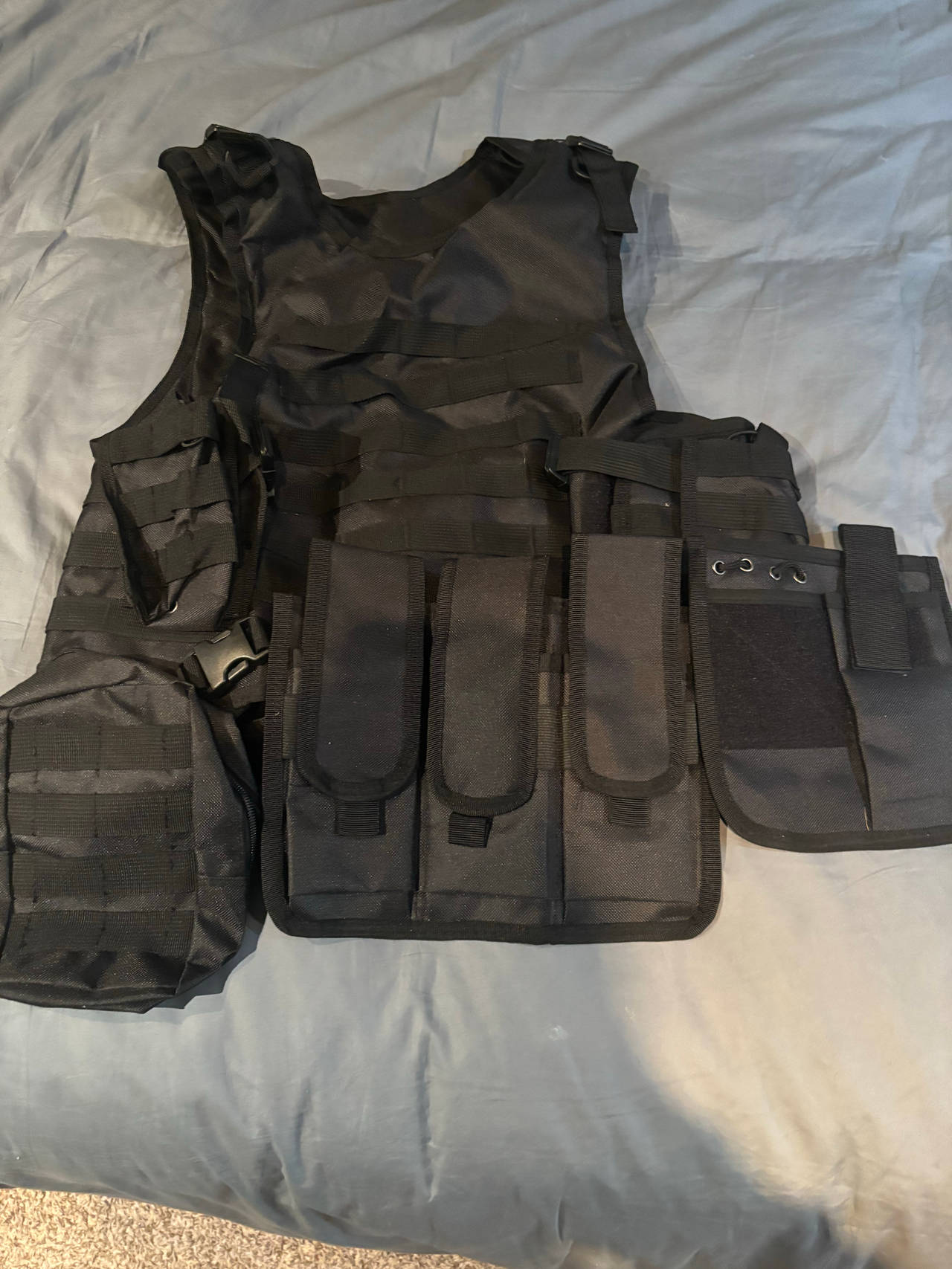 Tactical Load Bearing Vest with Pouches