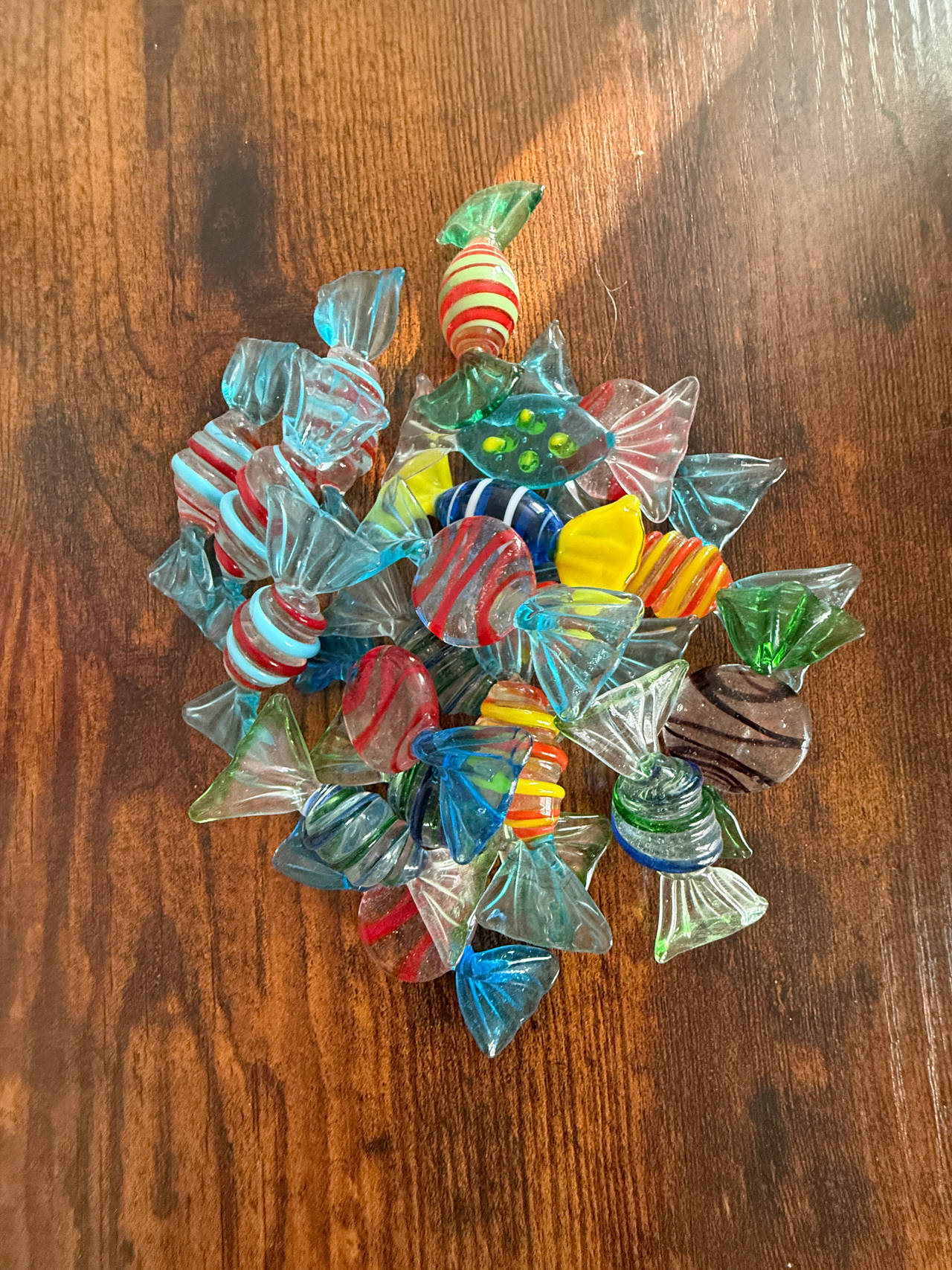 Vintage Murano Style Glass Candy Lot