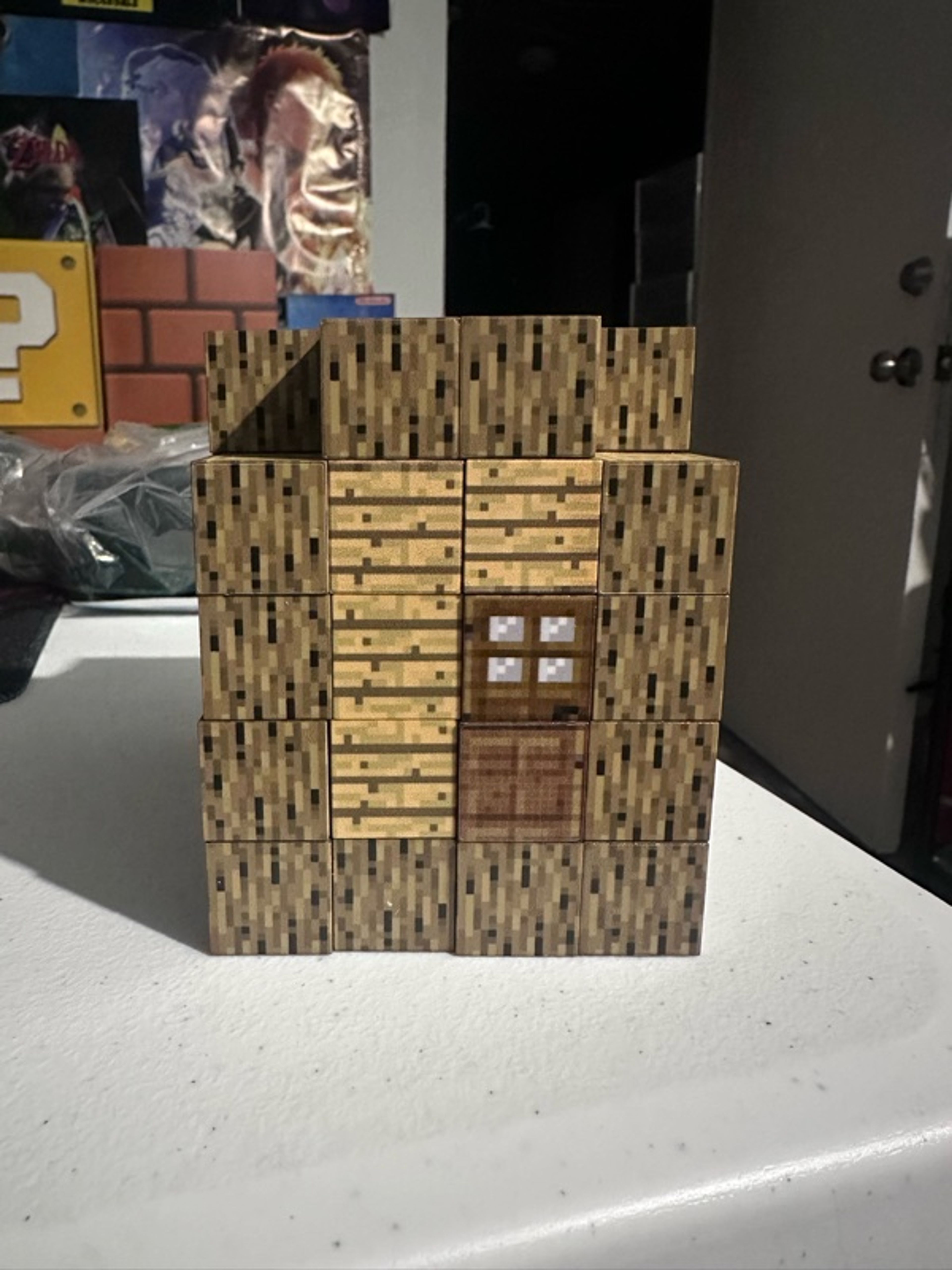 Minecraft Magnetic Building Blocks Set 78 Total Pieces DIY STEM For Kids