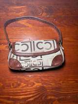 Liz Claiborne Monogram Canvas Shoulder Bag - Image 2