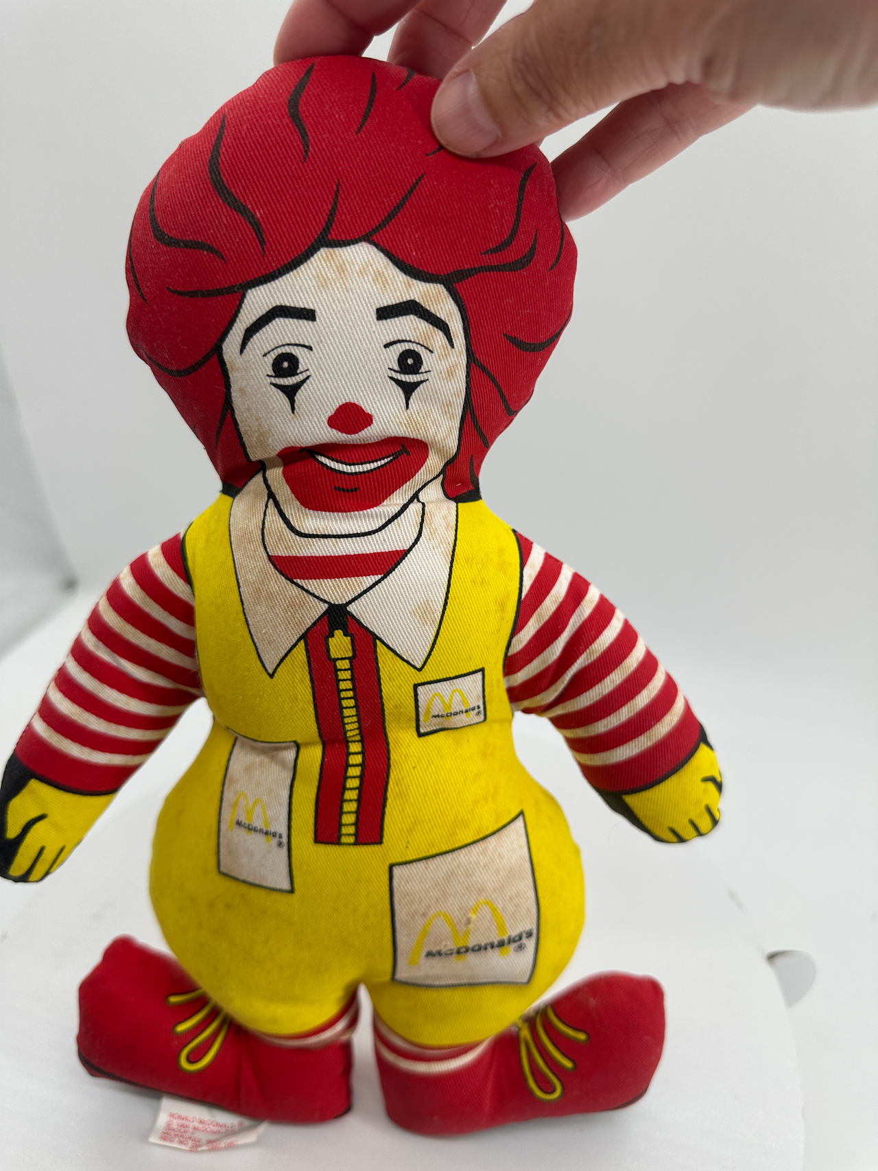 Ronald McDonald Vintage Plush Doll