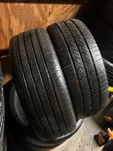 full set 215/60/R17 Continental and Goodyear used tires. Good tread! Great deals - Image 5