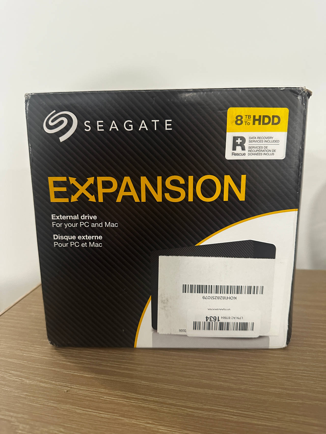 Seagate Expansion 8TB External Hard Drive