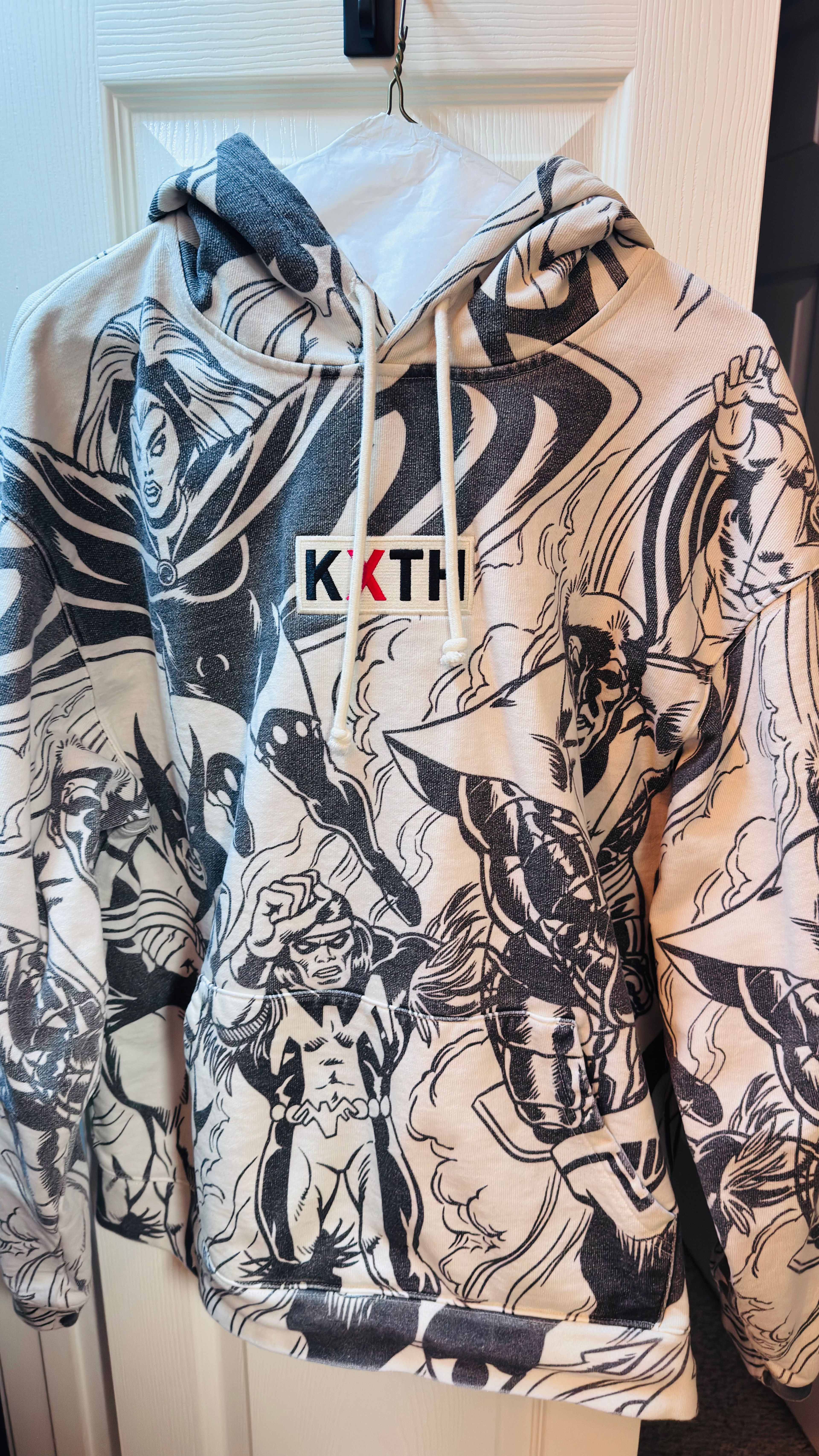 Kith x Marvel X-Men Comic Print Hoodie