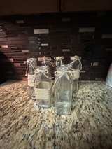 Decorative Glass Milk Bottles with Twine Wrap Propagation Plants - Image 1