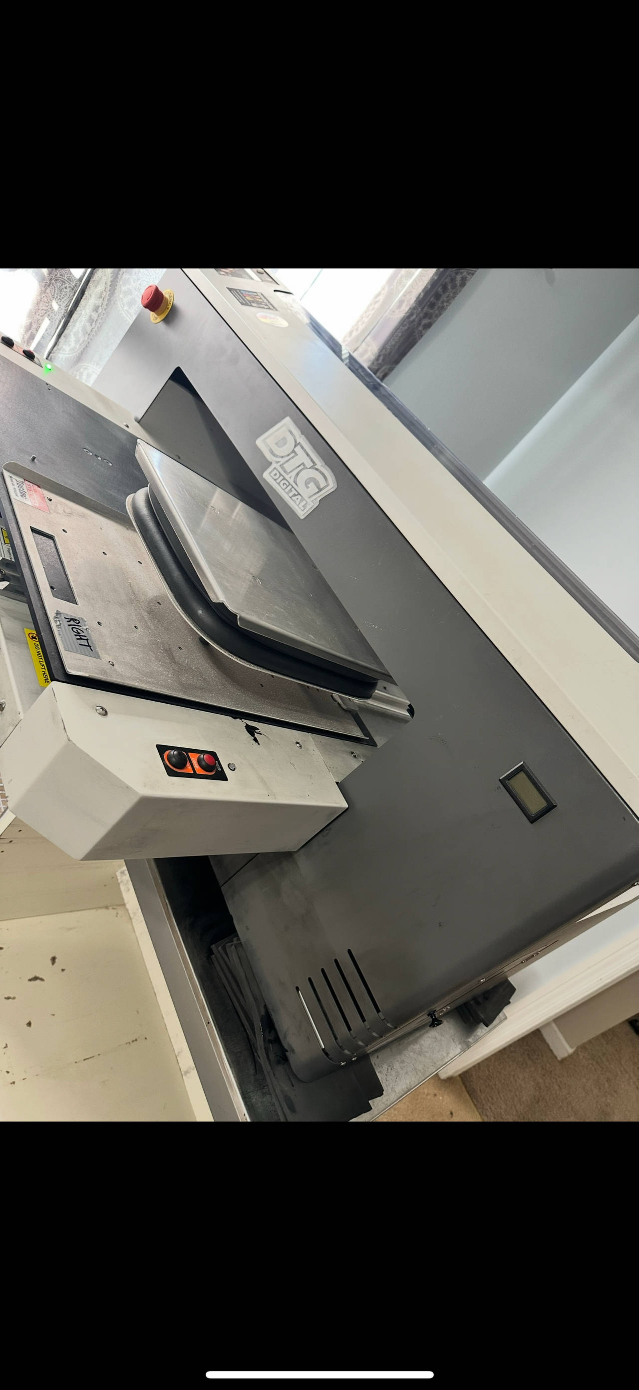DTG Digital M‑Series Garment Printer + 10× Livingston TucLoc Platens + Maintenan