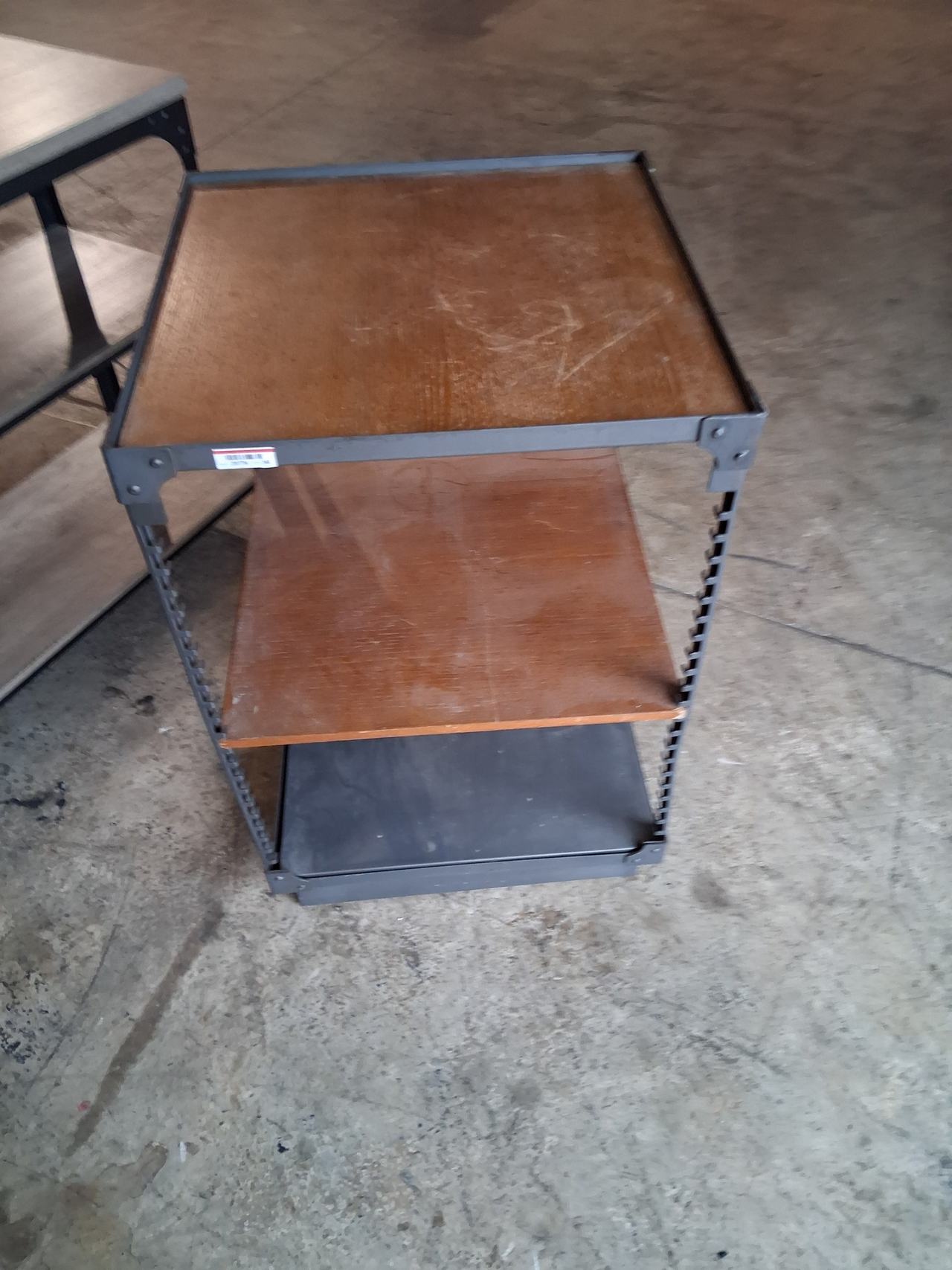 3-Tier Industrial Utility Shelf Cart
