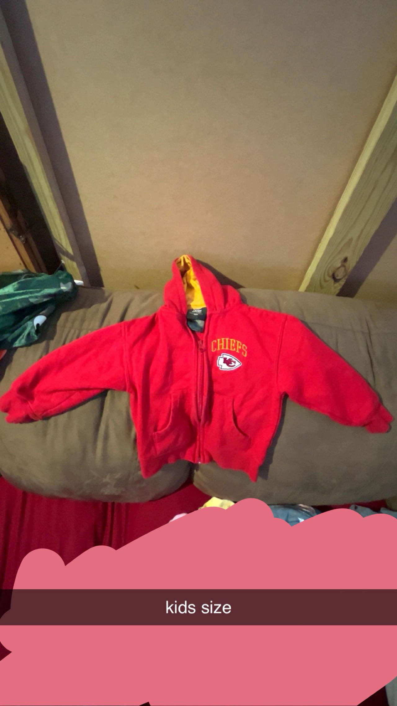 Kansas City Chiefs Kids Hoodie
