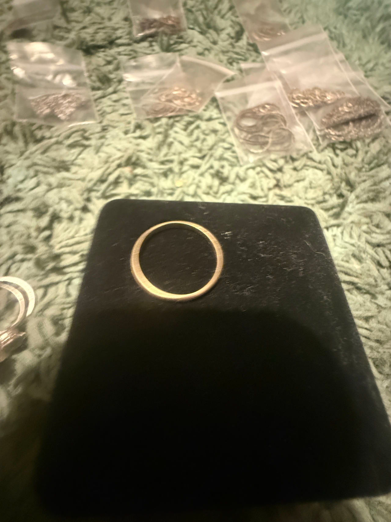 14k Gold Plain Wedding Band Ring