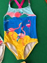 Mini Boden Girls Swimsuit and Shorts Set 2-3T - Image 3