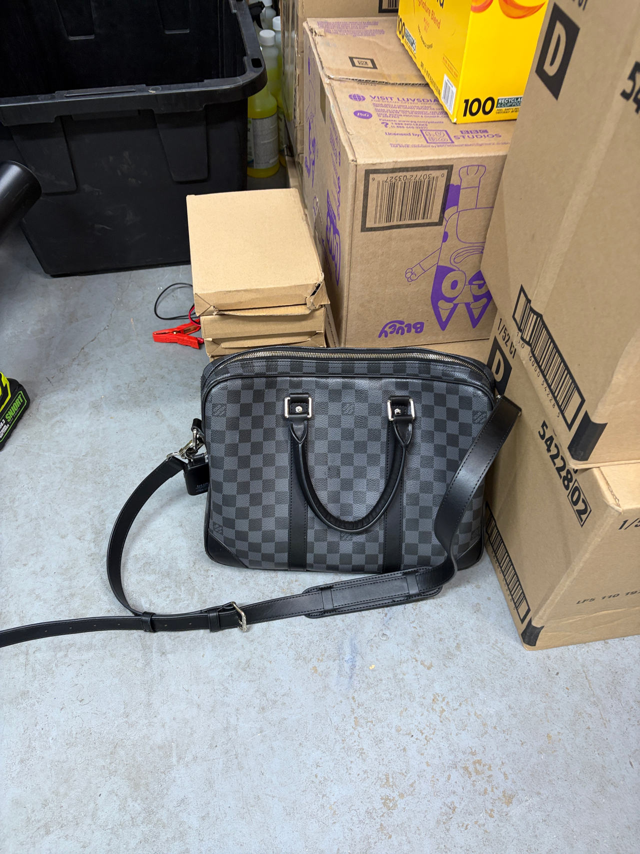 Louis Vuitton Damier Graphite Briefcase