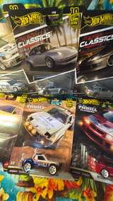 Hot Wheels Premium Car Culture Lot 10 Porsche Ferrari Mercedes JDM Real Riders - Image 7