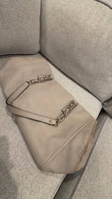 Kate Spade Taupe Leather Chain Link Shoulder Bag - Image 5
