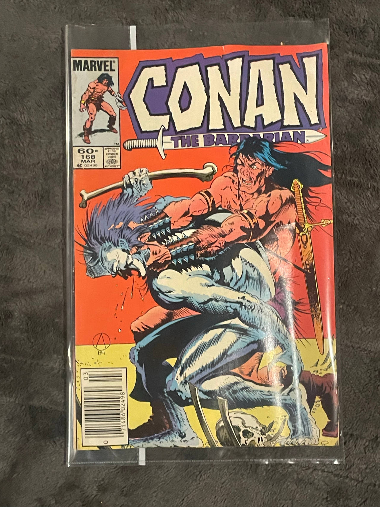 Conan the Barbarian #168 (March 1985) Marvel Comics