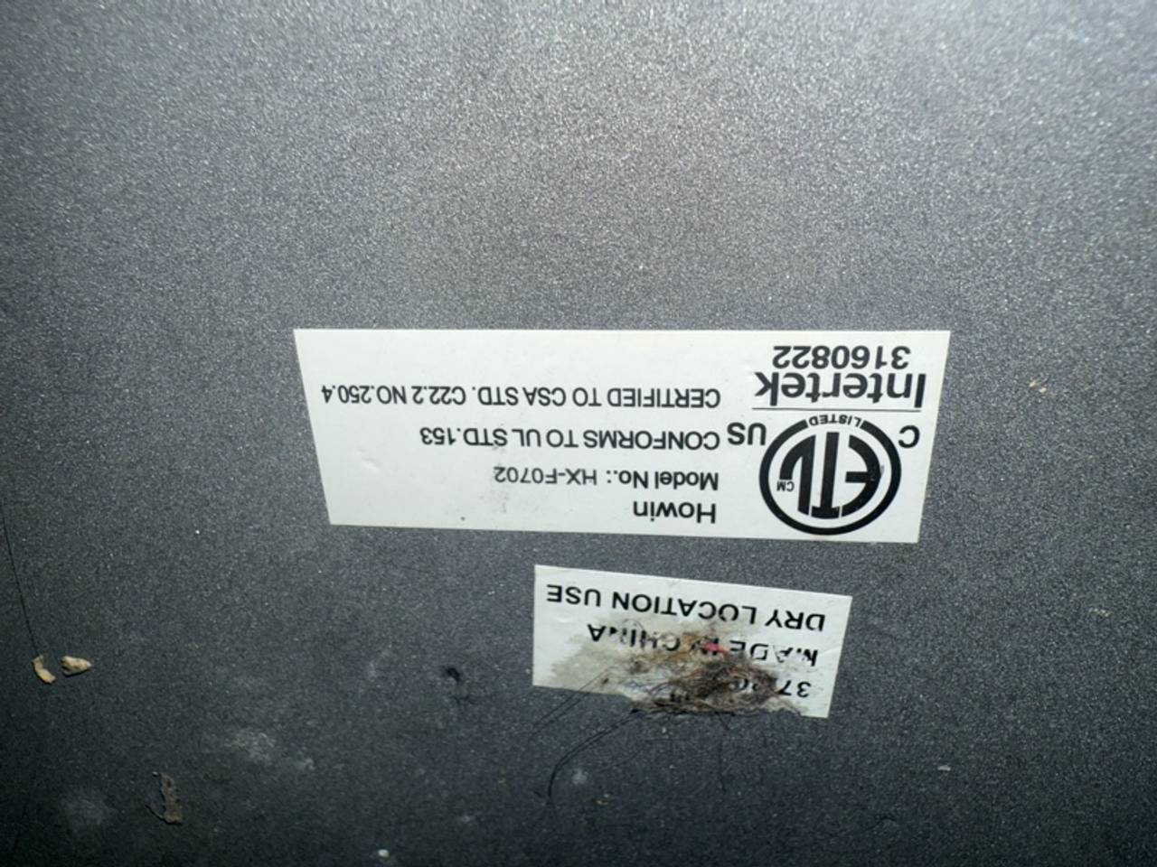 Intertek Brass Finish Desk Lamp