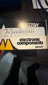 Mallory CGS 22000MFD 25VDC Aluminum Electrolytic Capacitor - Image 3