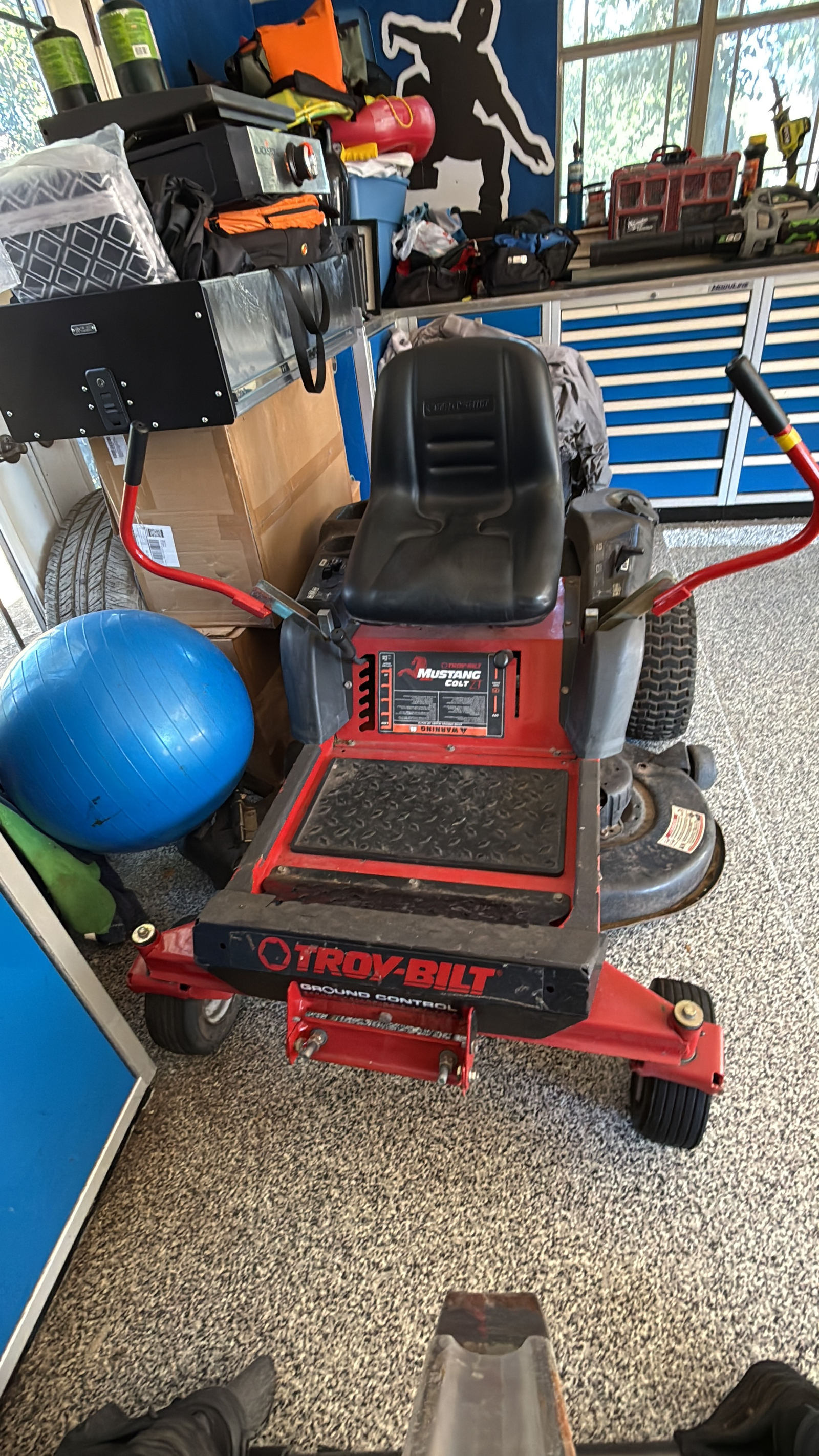 Troy-Bilt Mustang Zero-Turn Riding Lawn Mower