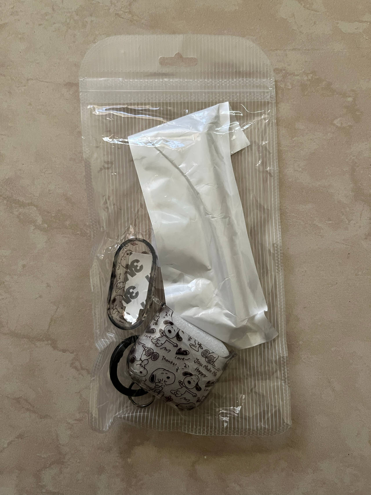 AirPods Case Cover with Snoopy Design